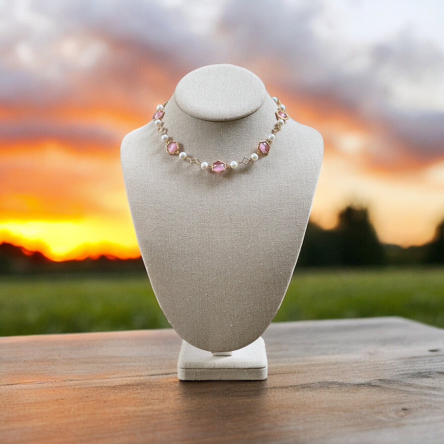 Sunset Elegance Necklace