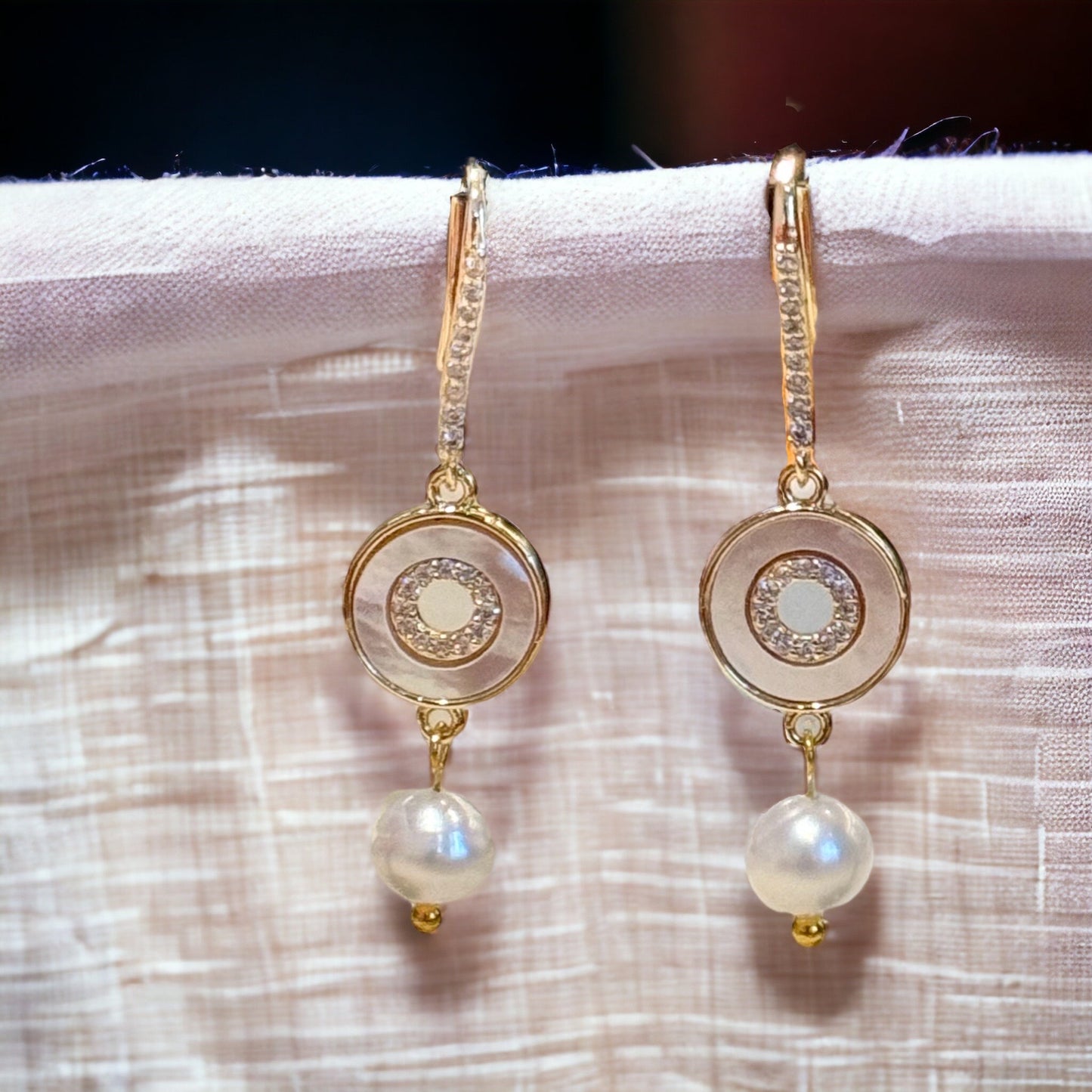 Champagne Earrings