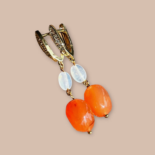 Tangerine Earrings