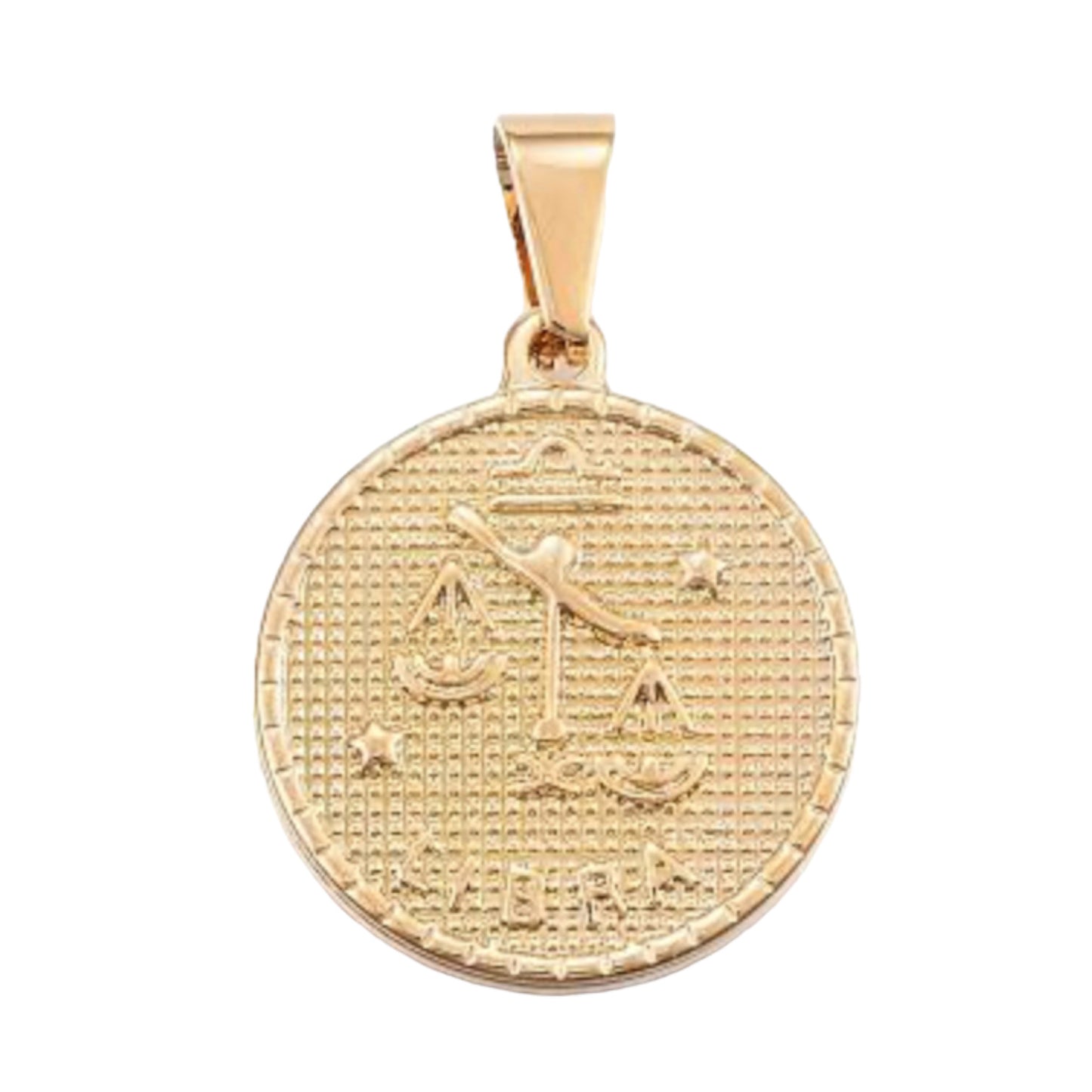 Gold Horoscope pendant